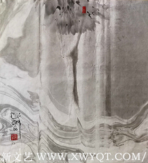 乐城麟作品  规格：69cmX69cm